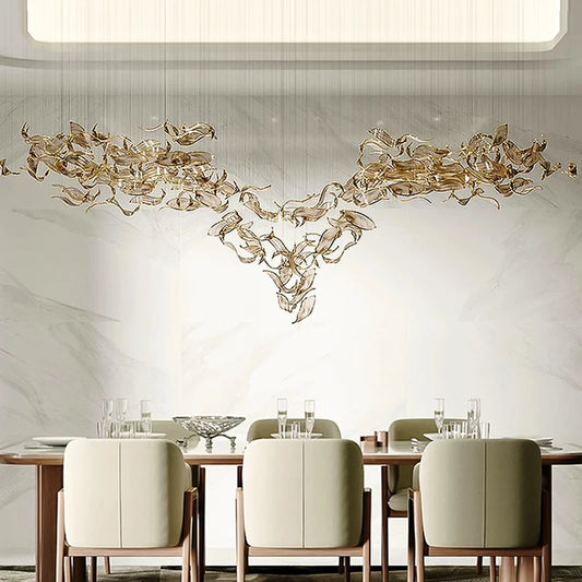 Pendant Luxury Chandelier Light For Living Room Pendant Light Kitchen Bar Dining Room Ceiling Hanging Lamp for Kitchen Island - GlowMart