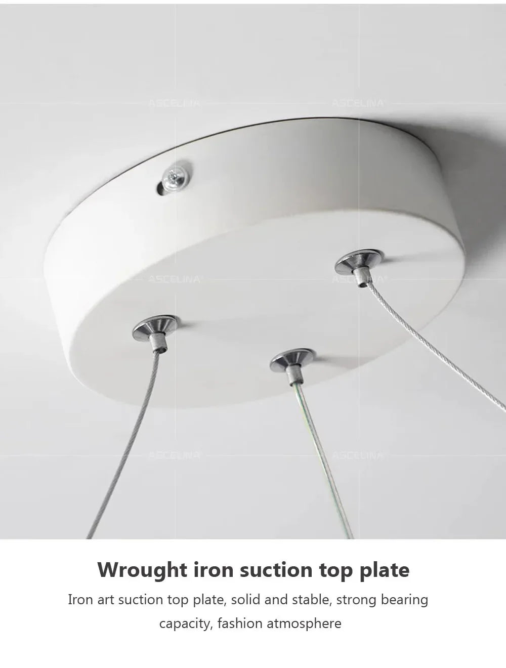 DARHYN Modern LED Pendant Light Creative Hanging Light Irregular Streamlined Design Suitable For Indoor Lighting In Restaurants - GlowMart