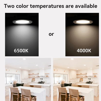 LED Downlight Recessed Ceiling Lamp 7W 9W 12W 20W AC220V Cold White LED Spotlight for Living Room Corridor Bathroom Kitchen - GlowMart
