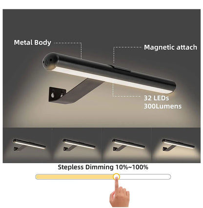 Painting Picture Light Portrait With Remote Living Room Wireless Wall Lamp Art Display Rechargeable Battery Operated Photo