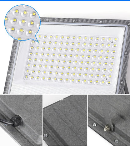 50W 100W 200W 300W 500W Led Floodlight Outdoor IP66 Waterproof 220V Reflector LED Garden Lighting Street Lamp Wall Flood Lights - GlowMart