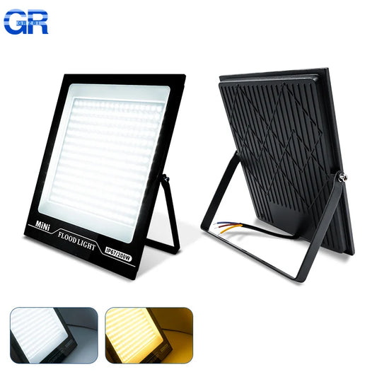 LED Flood Light 220V 10W 20W 30W 50W 100W 150W 200W IP67 Waterproof Floodlights Outdoor Garage Street Garden Yard Wall Lighting - GlowMart