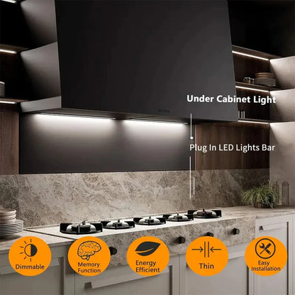 Led Light Tube Reading Lamp Learning 20cm-50cm Cold/warm/neutral/white Magnetic Wall Usb Night Dimmable Closet Strip Cabinet Bar - GlowMart