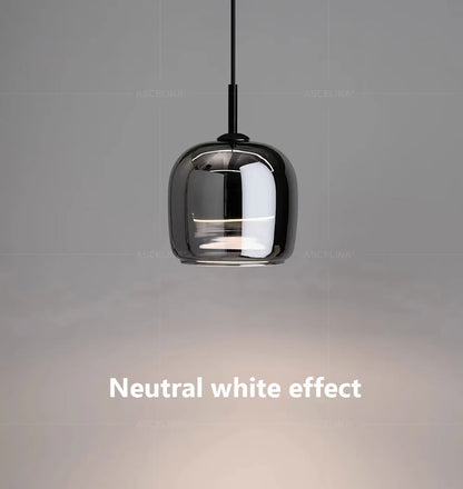 Nordic Glass LED Chandeliers Luxury Pendant Lamp Modern Minimalist  hanging light fixture decorative indoor lighting - GlowMart
