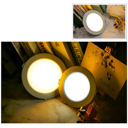 LED Downlight 5W 9W 12W 15W Recessed Ceiling Lamp AC110V 220V DC12V 24V Led Panel Down Lights Spotlight for Living Room Lighting - GlowMart