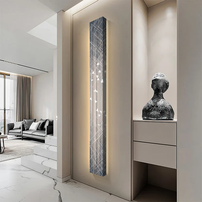 Modern Led indoor painting decoration strip art wall hanging lamp is applicable to the lighting of living room and hotel - GlowMart