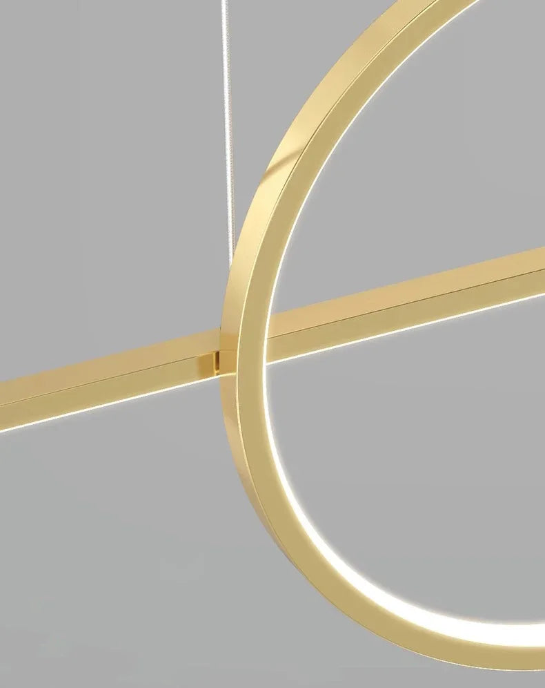Modern Minimalist LED Pendant Lights for Living Dining Room Kitchen Food Tables Study Chandelier Home Decor Lusters Luminaires - GlowMart