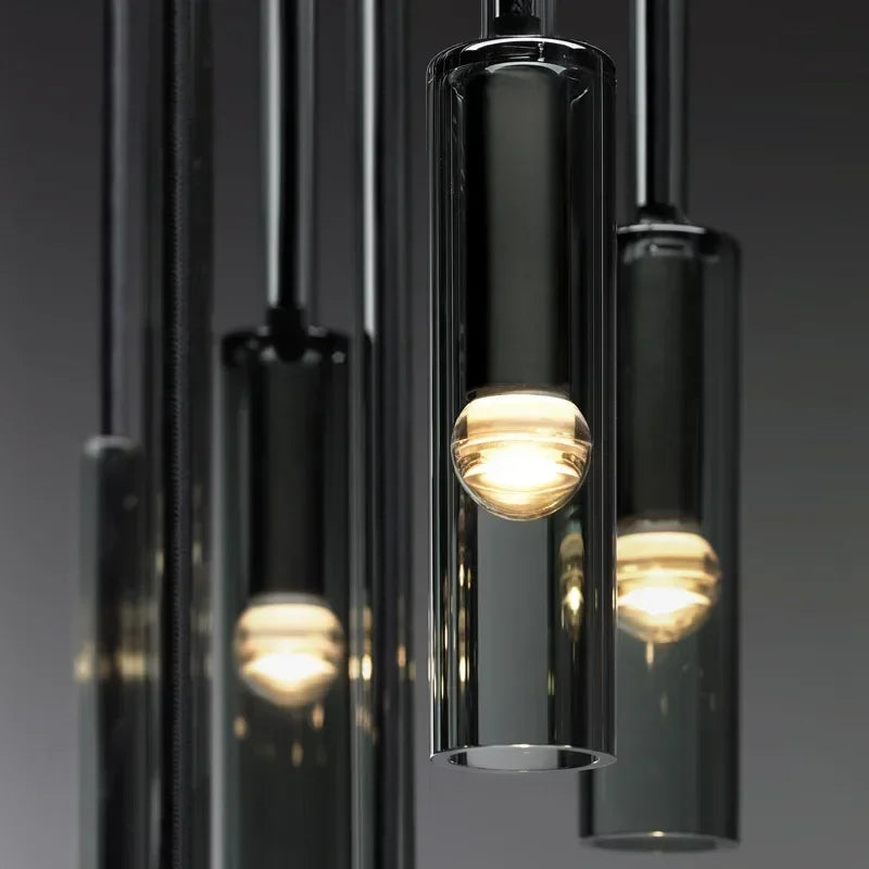 Modern  Glass Pendant Light for Bedroom Bedside Bar Kitchen Dining Room Hanging Lamp Ceiling Lighting Bathroom Decoration - GlowMart