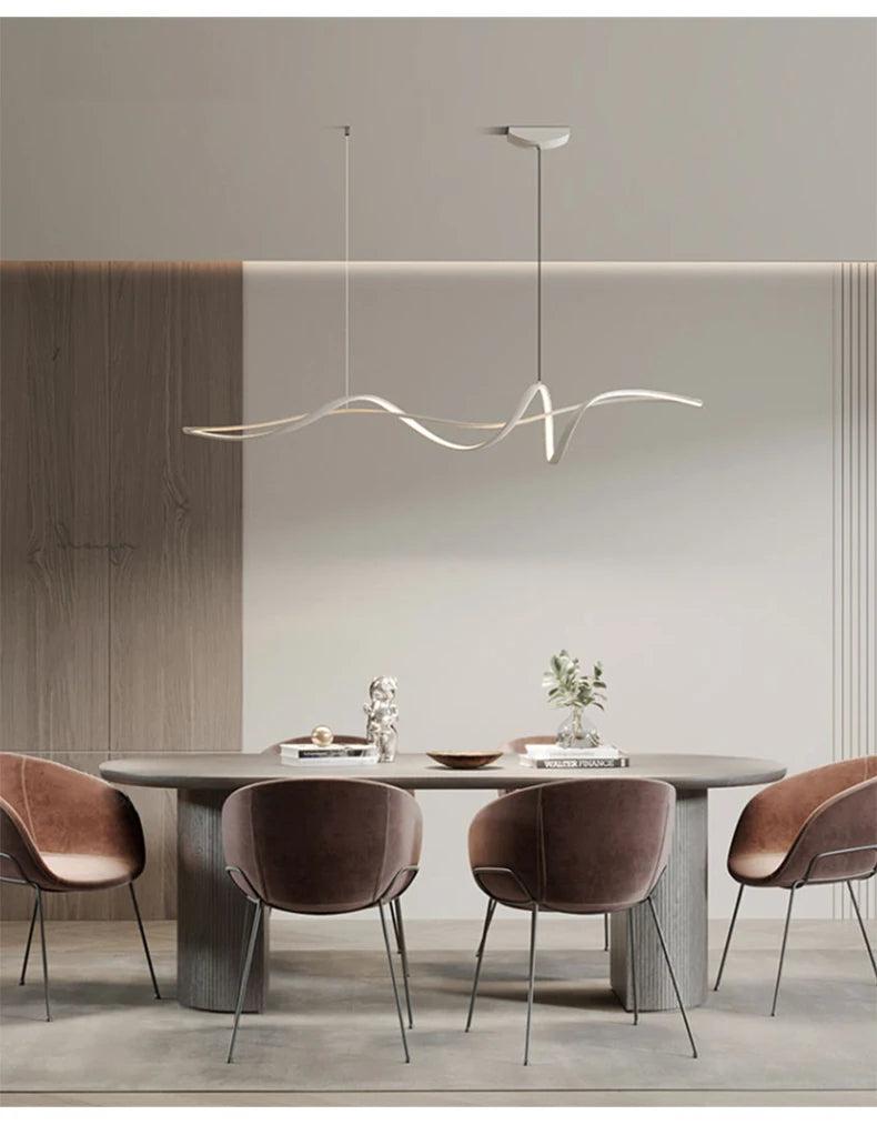 Creative Dining Room Pendant Lamp Modern LED Pendant Light For Living Room Kitchen Study Minimalist Home Decoration Hanging Lamp - GlowMart