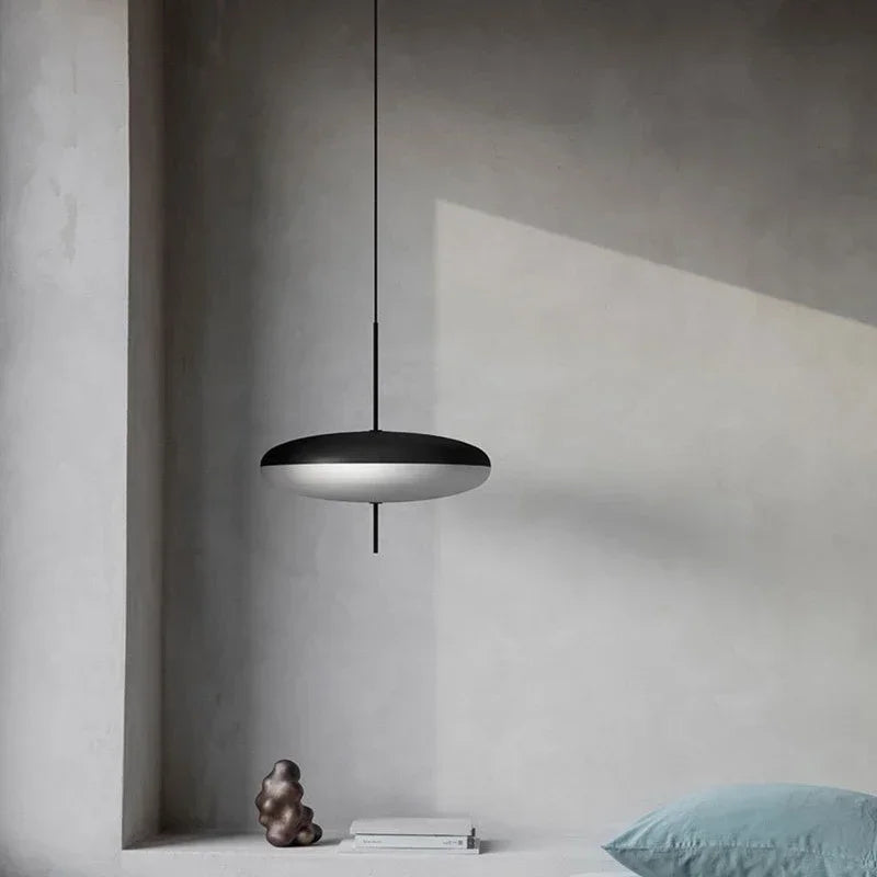 Nordic LED Pendant Light Flying Saucer Design Lamp For Bedroom Living Room Bar Cafe Office Indoor Simple Home Decorative Fixture - GlowMart