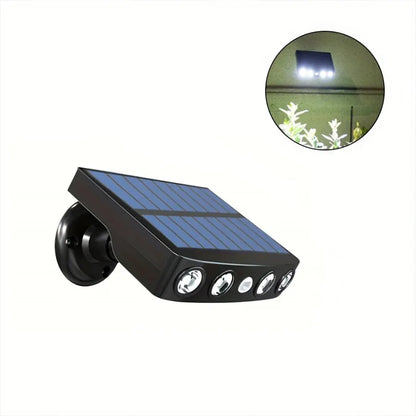 Powerful 4 LED Solar Security Lights Outdoor Decor Sensor Motion 3 Modes Street Waterproof Lamp Wall Night Work Light for Garden - GlowMart