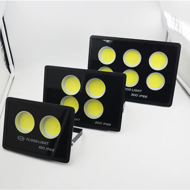 Led Flood Light 100W-1000W AC 220V Outdoor Wall Floodlight Spotlight IP66 Waterproof LED Street Lamp - GlowMart