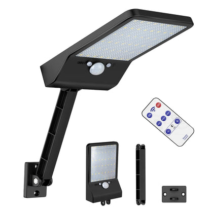 Solar Street Lights Outdoor Solar Lamp With Motion Sensor Security Lighting for Garden Patio Path Yard 3 Light Mode Waterproof - GlowMart
