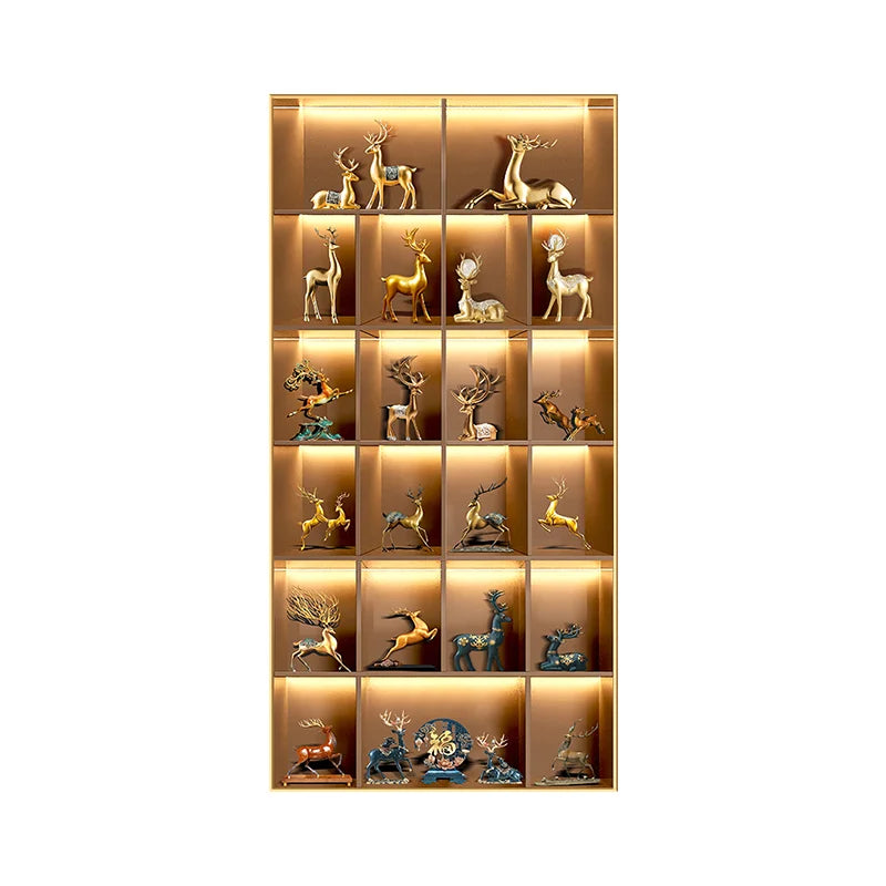 Modern Light Luxury Entrance LED Decorative Painting Home Decoration Living Room Bedroom Sofa Background Corridor Mural Light - GlowMart
