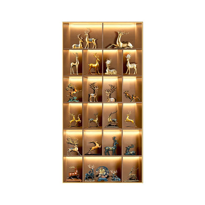 Modern Light Luxury Entrance LED Decorative Painting Home Decoration Living Room Bedroom Sofa Background Corridor Mural Light - GlowMart
