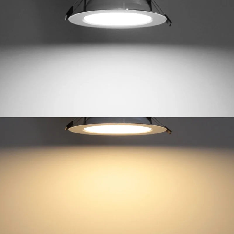 LED Downlight 7W 9W 12W 15W 18W AC 220V Spotlight Recessed Ceiling Lamp Spot Lights For Home Bedroom Kitchen Indoor Lighting LED - GlowMart