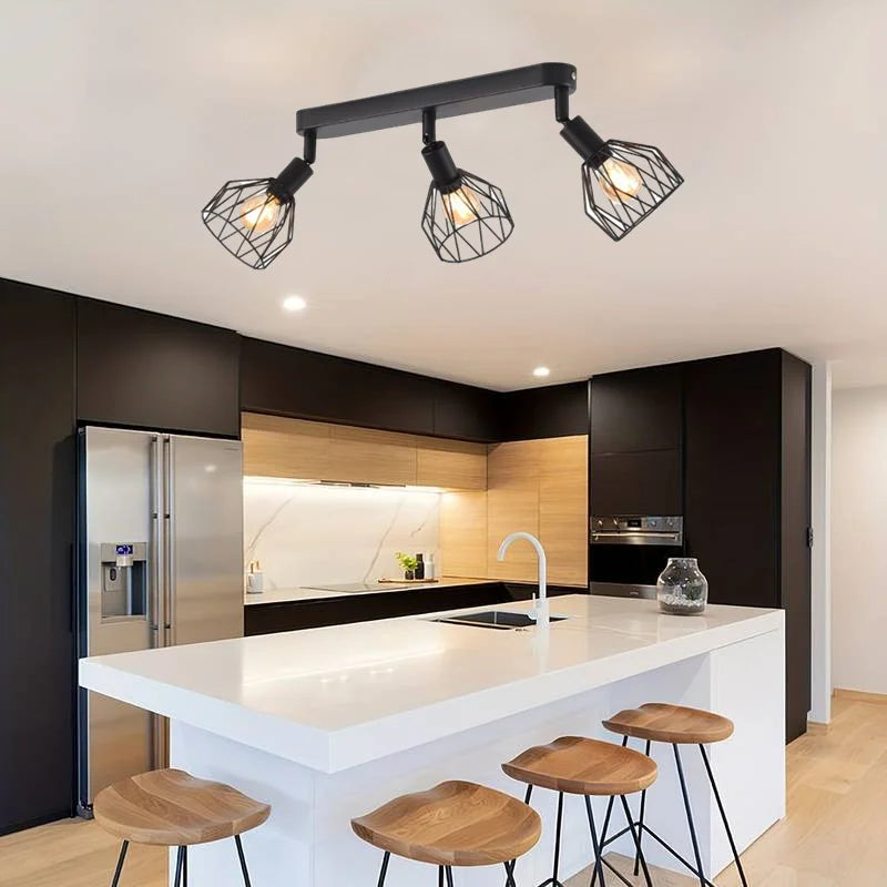 Aisle Lights Entrance Hallway Lights Modern And Simple Iron Art Living Room Bedroom Stair Lights Cloakroom LED Ceiling Lights