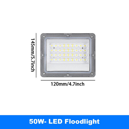 50W 100W 200W 300W 500W Led Floodlight Outdoor IP66 Waterproof 220V Reflector LED Garden Lighting Street Lamp Wall Flood Lights - GlowMart