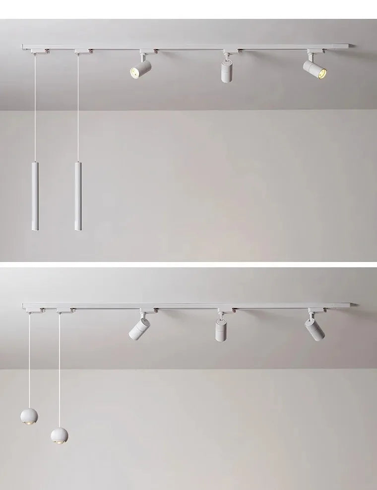 Surface mounted track lights, spotlights, LED restaurant chandeliers, living rooms without main lights, bar lamps, desk lamps - GlowMart