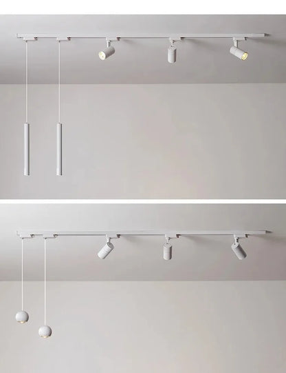 Surface mounted track lights, spotlights, LED restaurant chandeliers, living rooms without main lights, bar lamps, desk lamps - GlowMart