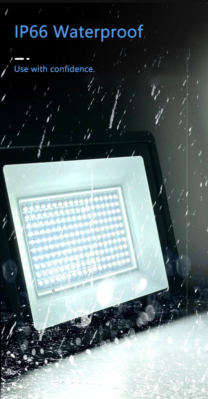 LED Flood Light 10W 20W 30W 50W 100W AC 220V LED Floodlight IP66 Waterproof Reflector Spotlight Street Light Outdoor Garden Lamp - GlowMart