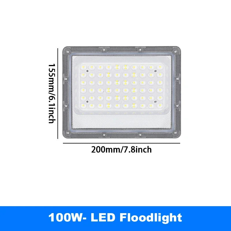 50W 100W 200W 300W 500W Led Floodlight Outdoor IP66 Waterproof 220V Reflector LED Garden Lighting Street Lamp Wall Flood Lights - GlowMart