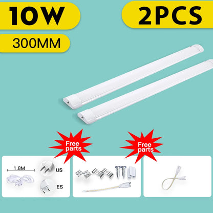 LED Tube Lights Cabinet Light 110V 220V LED Lamps Ceiling Bar Lights Wall Lamp LED Tubo Light Kitchen Workshop Lamp Night Light - GlowMart