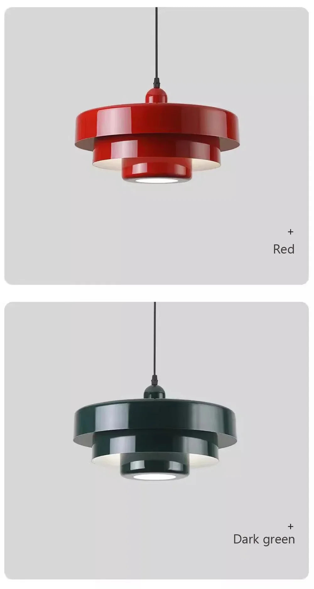 Nordic Pendant Light Medieval Aluminum Ceiling Chandelier for Living Room Bedroom Dining Room Bar Simple Indoor Home Decor Light - GlowMart