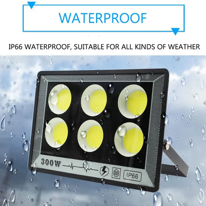 NEW 50/100W/200W/300W/400W/500W LED Floodlights Spotlight IP65 Waterproof Lamps Led Outdoor Flood Light Garden Street Lamps HOT - GlowMart
