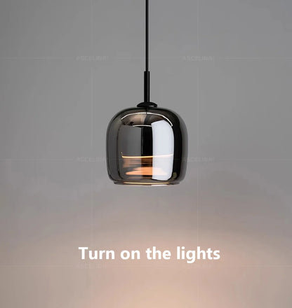 Nordic Glass LED Chandeliers Luxury Pendant Lamp Modern Minimalist  hanging light fixture decorative indoor lighting - GlowMart