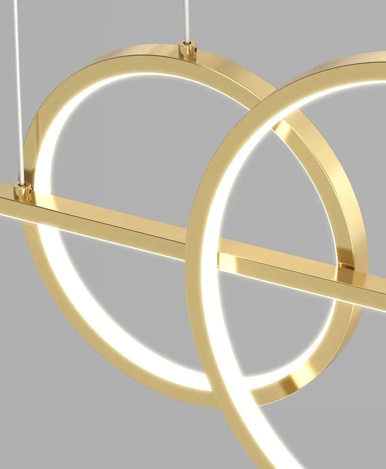 Modern Minimalist LED Pendant Lights for Living Dining Room Kitchen Food Tables Study Chandelier Home Decor Lusters Luminaires - GlowMart