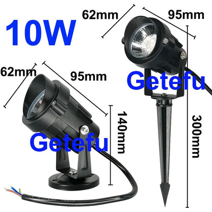 Outdoor LED Lawn Light 20W/30W 40W Wall Washer Waterproof Floodlights  LED Spot Lamp Outdoor Landscape Lighting 100-240V DC24V