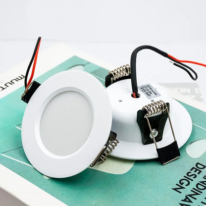 LED Downlight 5W 9W 12W 15W Recessed Ceiling Lamp AC110V 220V DC12V 24V Led Panel Down Lights Spotlight for Living Room Lighting - GlowMart