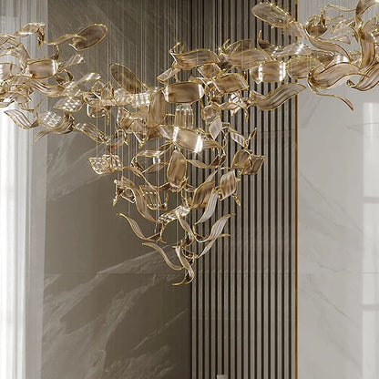 Pendant Luxury Chandelier Light For Living Room Pendant Light Kitchen Bar Dining Room Ceiling Hanging Lamp for Kitchen Island - GlowMart