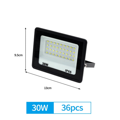 High Brightness LED Floodlight 100W 200W 300W IP66 Waterproof Flood Light For Garden Street Outdoor Lighting - GlowMart