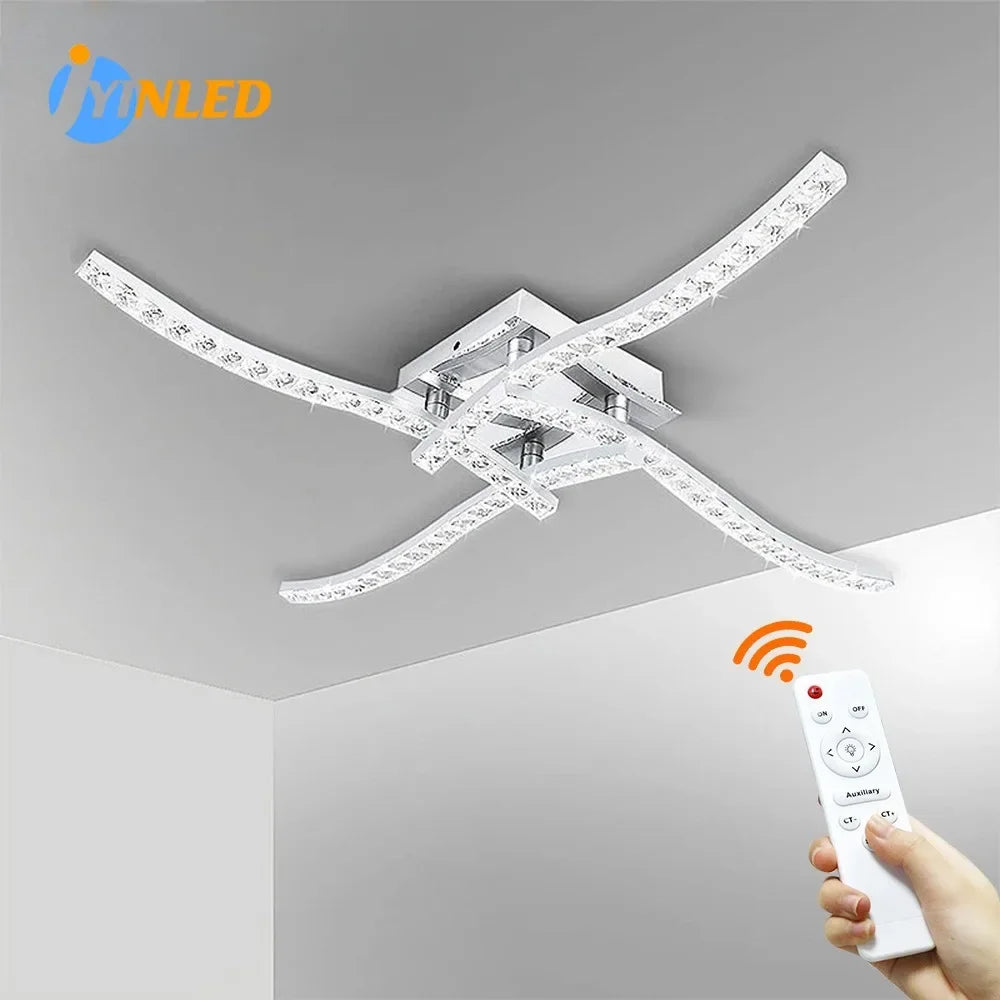 Ceiling Lamp Lights Decorative Led Lamps For Room Chandelier Crystal Chandeliers Home Kitchen Bedroom Living Modern Dining Hallw