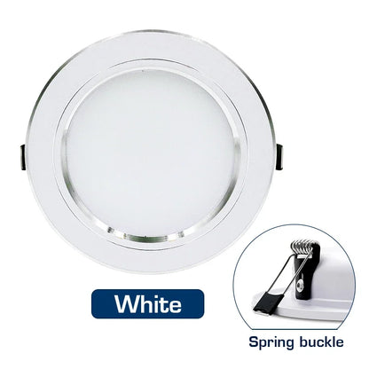 Led Downlight Recessed Round Ceiling Lamps DC 12V 24V AC110V 220V 5W 9W 12W 15W 18W Spotlight For Home Decor Living Room - GlowMart