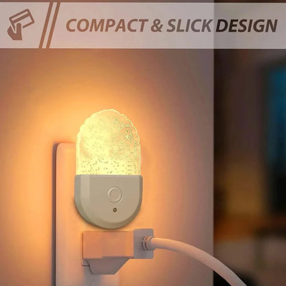 Bedside Lamp Night Light EU US Plug Eye Protection LED Mini Wall Lamp For Home Aisle Bedroom Living Room Baby Feed Kids Use - GlowMart