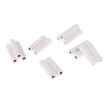 10Pcs Led Light And Fluorescent Connector Seamless Joint Unit Be Used In T5 T8 Tube Lamp 2 Pins 3 Pins Connectors Joints - GlowMart