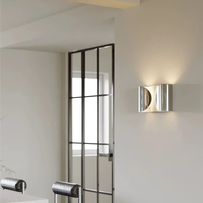 Modern LED wall lamps Dining Living room indoor artistic decorative lighting Bedroom bedside black gold white metal wall lamps - GlowMart