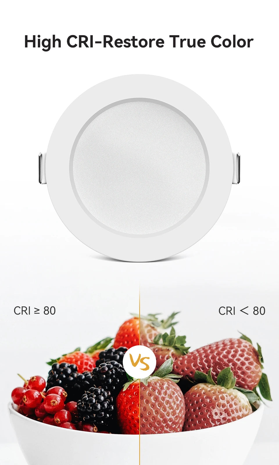 LED Downlight Recessed Ceiling Lamp 7W 9W 12W 20W AC220V Cold White LED Spotlight for Living Room Corridor Bathroom Kitchen - GlowMart