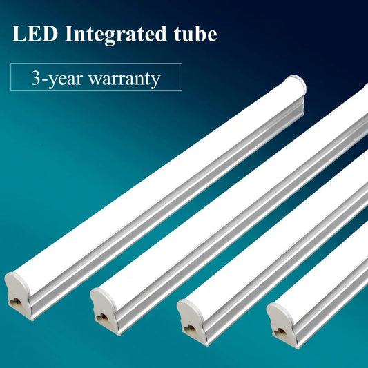 LED Tube T5 T8 Lamp 220V 230V 240V With switch Tube 28cm 57cm 5W 10W LED Wall Lamp Warm Cold White Red blue pink green - GlowMart