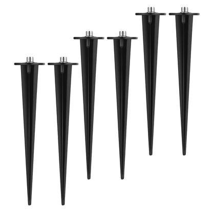 6Pcs Light Stake Stakes Lights Ground Spike Solar Garden Spikes Landscape Lamp Replacement Led Yard Flood Lamps Lighting Pathway - GlowMart