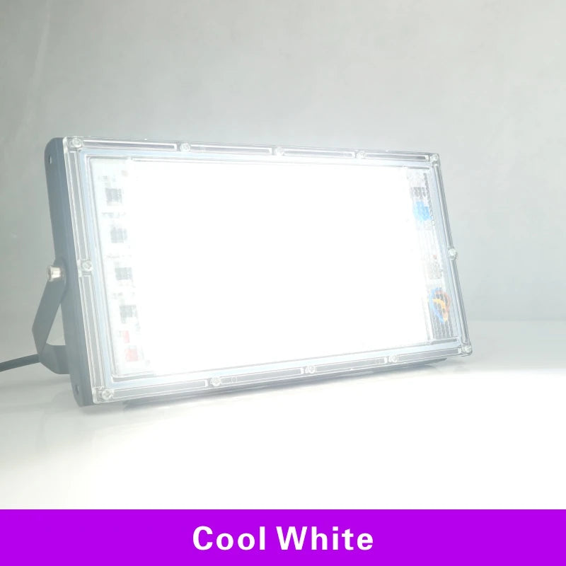 50W 100W Led Flood Light AC 220V 230V 240V Outdoor Floodlight Spotlight IP65 Waterproof LED Street Lamp Landscape Lighting - GlowMart