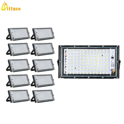 50W 100W Led Flood Light IP65 Waterproof AC 110V 220V Outdoor Floodlight Spotlight LED Reflector Street Lamp Wall Flood Lights - GlowMart