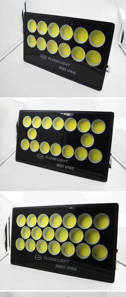 Led Flood Light 100W-1000W AC 220V Outdoor Wall Floodlight Spotlight IP66 Waterproof LED Street Lamp - GlowMart