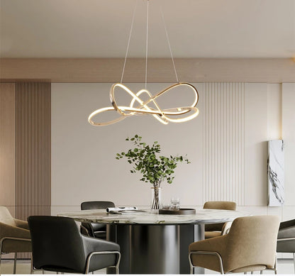 Modern LED Pendant Light DIY Chandelier Lights For Dining Room Living Room Bar Kitchen Room Ceiling Hanging Lamp Home Decor Lamp - GlowMart