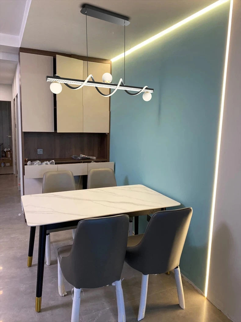 Modern Dining room Lamparas Decoracion Hogar Moderno Smart Pendant Lights Decoration Salon Chandeliers for Dining room - GlowMart