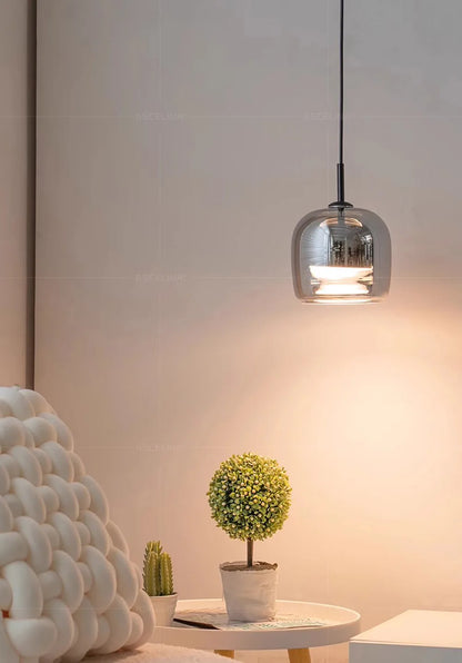 Nordic Glass LED Chandeliers Luxury Pendant Lamp Modern Minimalist  hanging light fixture decorative indoor lighting - GlowMart