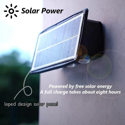 4/6/8LED Solar Wall Spotlight Outdoor Upper And Lower Lighting Solar Powered Waterproof Streetlight for Balcony Courtyard Garden - GlowMart